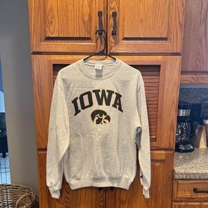 Champion Gray Iowa Sweatshirt